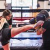 Kick Boks Derslerinde Madalyalı Antrenörler